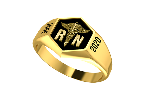 Medical  Womens Ring Style 4