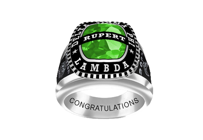 Men&amp;#039;s Fraternity Ring Style 3