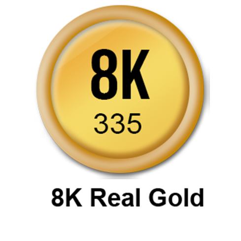 8K Real Gold